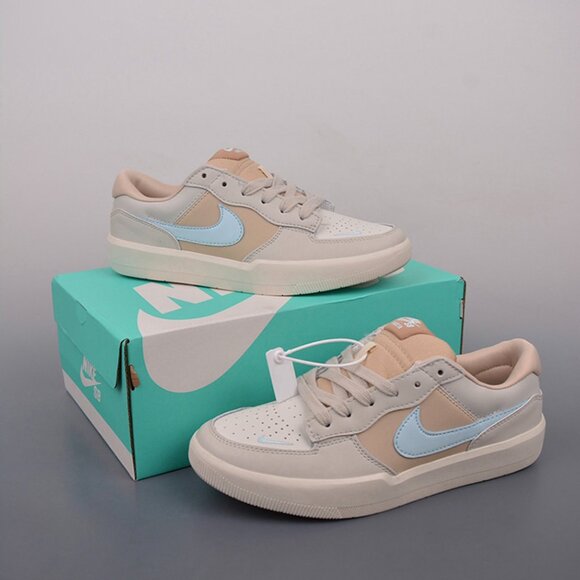 Nike SB Force 58 Skate Sneaker Cream - Picture 1 of 9